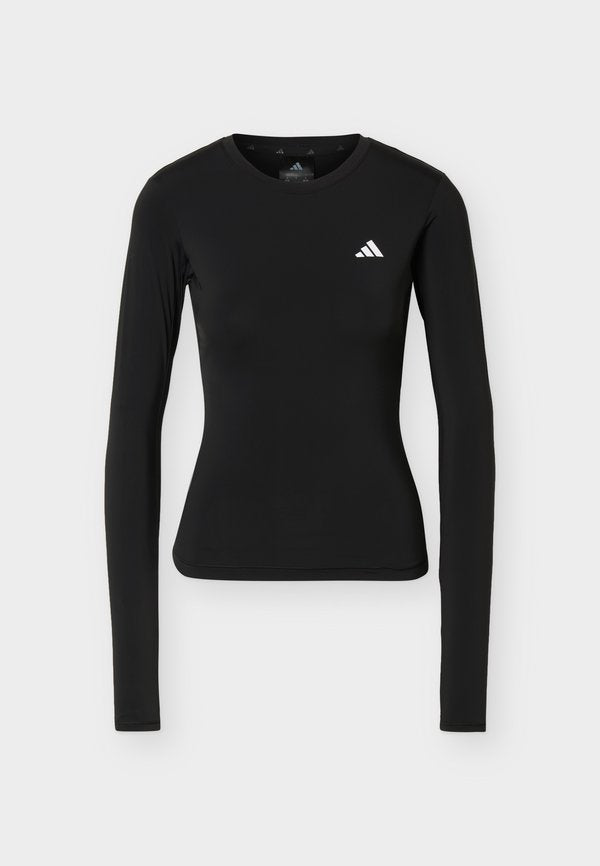adidas Performance PRIMELIFT ESSENTIALS WORKOUT CONTOUR LONG SLEEVE - Long sleeved top - black