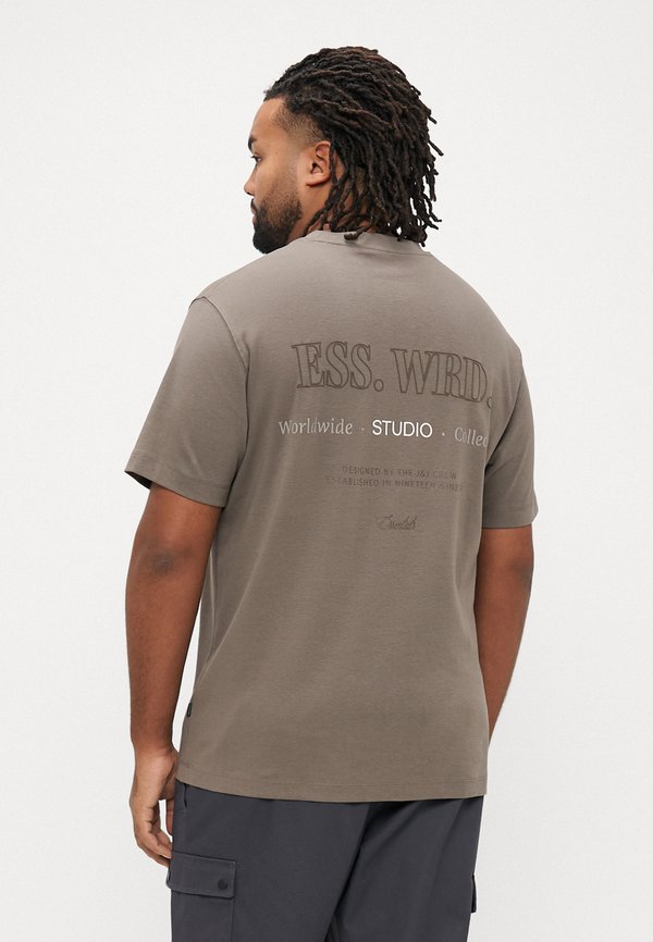 Jack & Jones Plus Size Backprintet - Print T-shirt - bungee