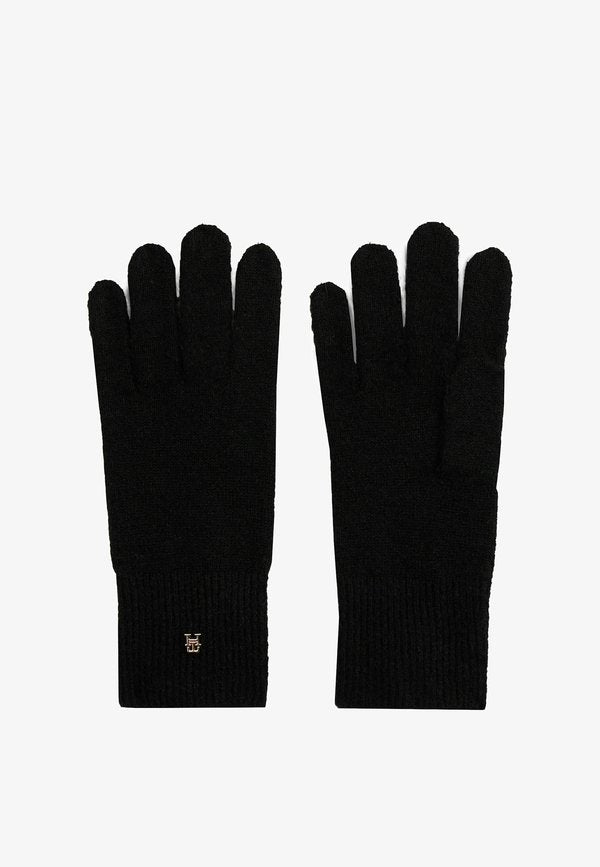 Tommy Hilfiger TH ELEVATED CHIC - Gloves - black