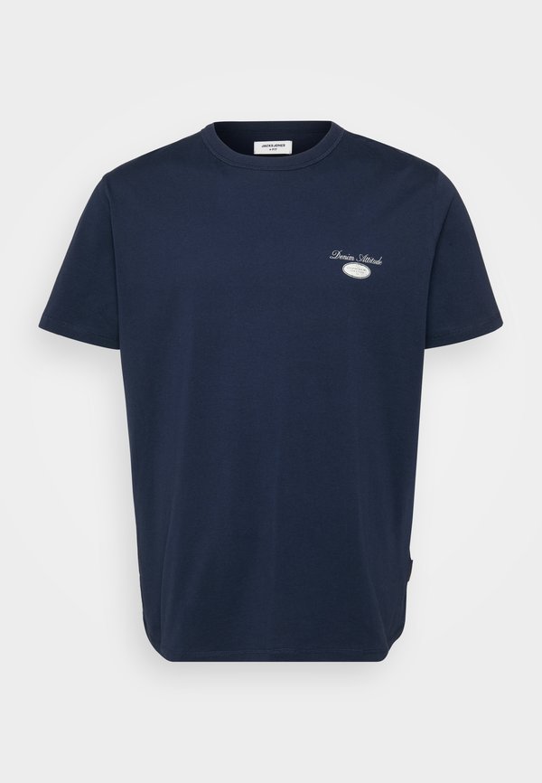 Jack & Jones Plus Size - Print T-shirt - navy