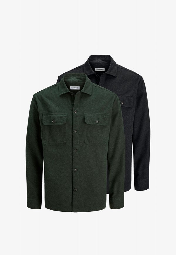 Jack & Jones 2PACK - Shirt - schwarz grün