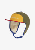 adidas Originals ADIDAS ORIGINALS EARFLAP CAP UNISEX - Cap - olive strata   preloved yellow   team victory red