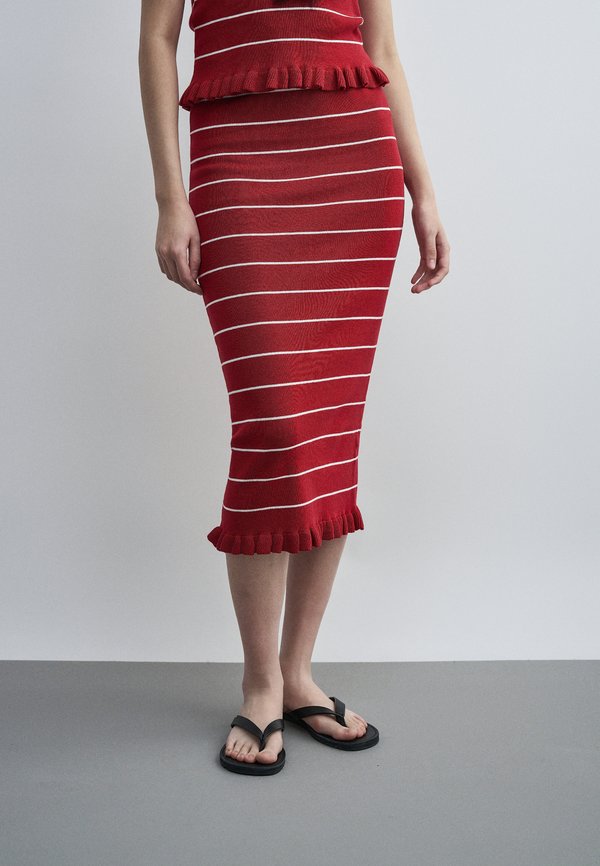 DESIGNERS REMIX TALIANA STRIPE SKIRT