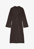 Vero Moda Knitted VMFIA Long - Jumper dress - chocolate torte