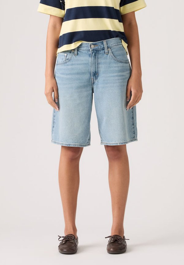 Levi's® BAGGY DAD JORT - Denim shorts - we did it short