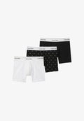 Calvin Klein Underwear 3 PACK - Boxer briefs - black diamond logo