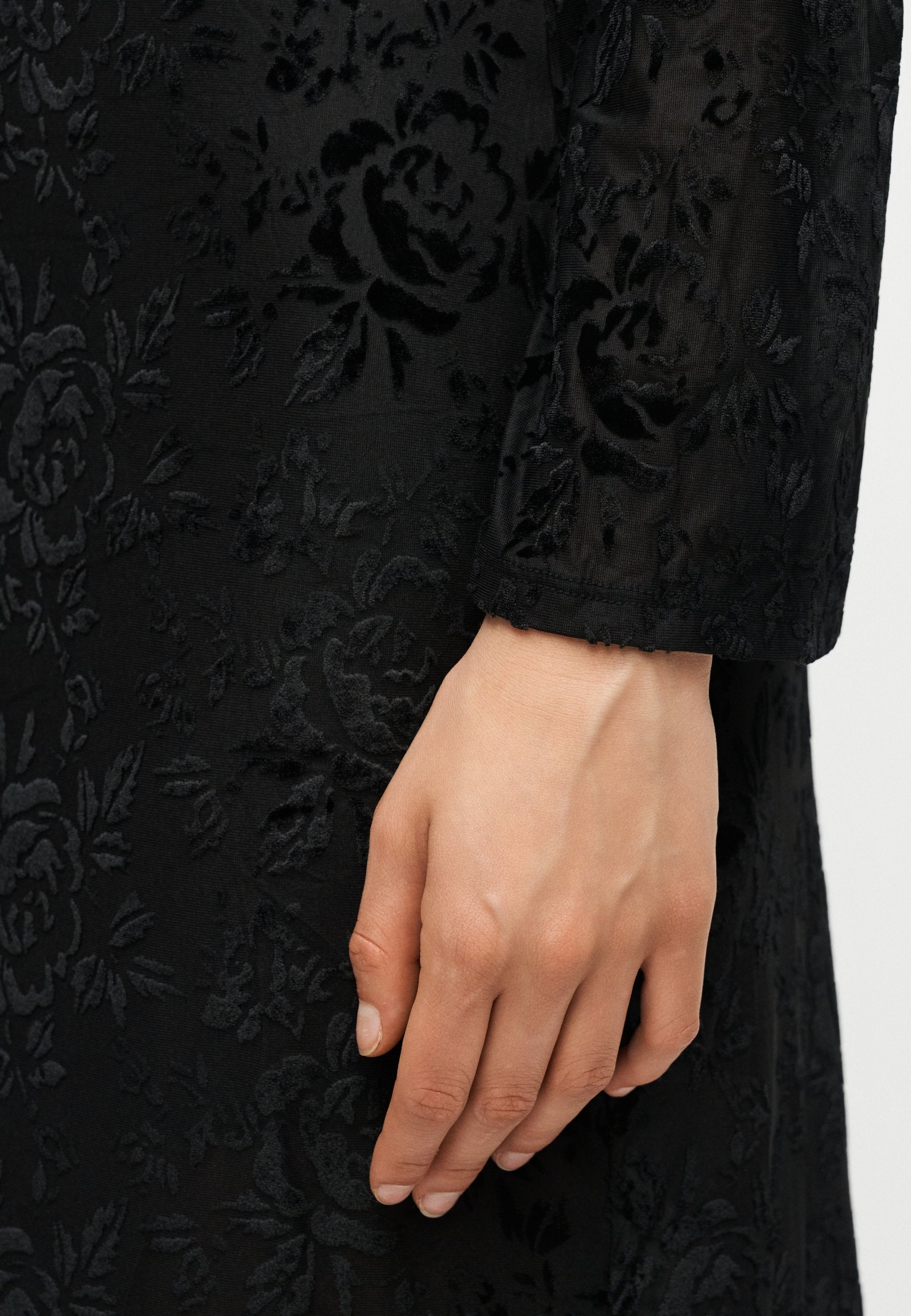 GAP Petite BURNOUT FLORAL DRESS