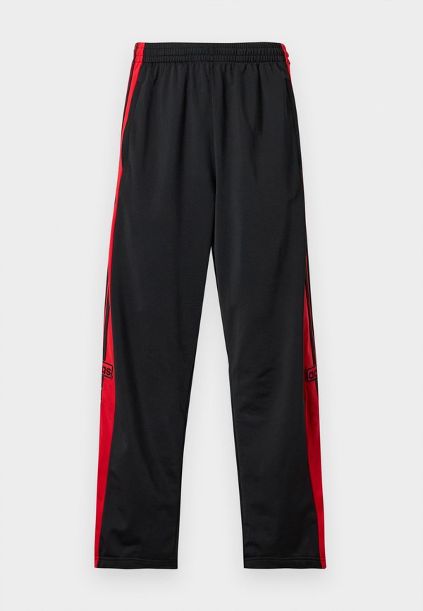 adidas Originals ADIBREAK - Tracksuit bottoms - black/vivid red
