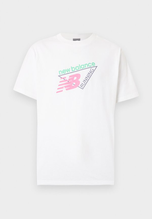 New Balance UNISEX - Print T-shirt - white