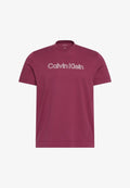 Calvin Klein LOGO GRAPHIC UNISEX - Print T-shirt - rhododendron