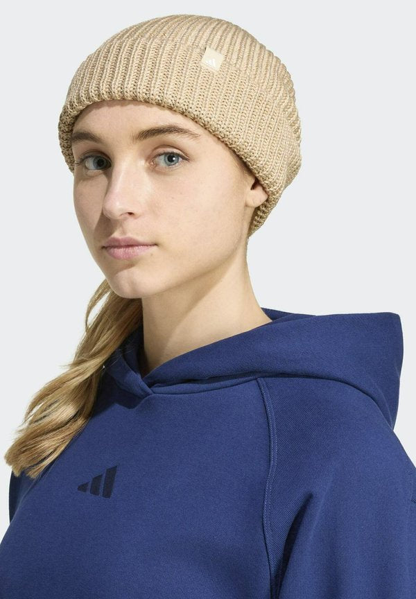 adidas Performance ADIDAS PERFORMANCE GLOW BEANIE UNISEX - Beanie - crystal linen white crystal linen