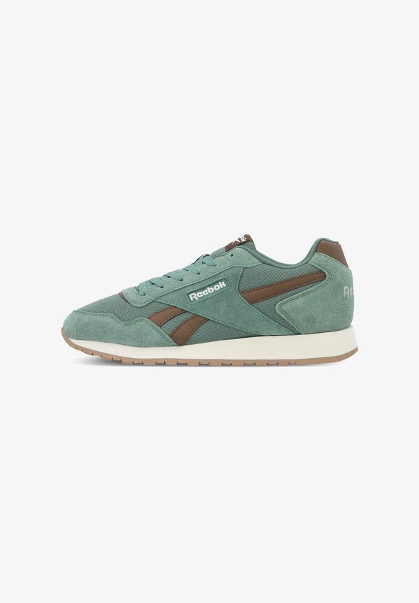 Reebok GLIDE LAUFSCHUH MEMORY-FOAM - Trainers - fieldgreen simple brown