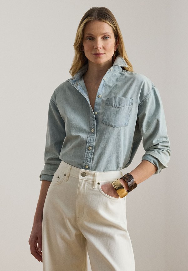 Lauren Ralph Lauren RELAXED FIT DENIM SHIRT