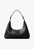 Calvin Klein EMBLEM PERFOR BAG - Handbag - black