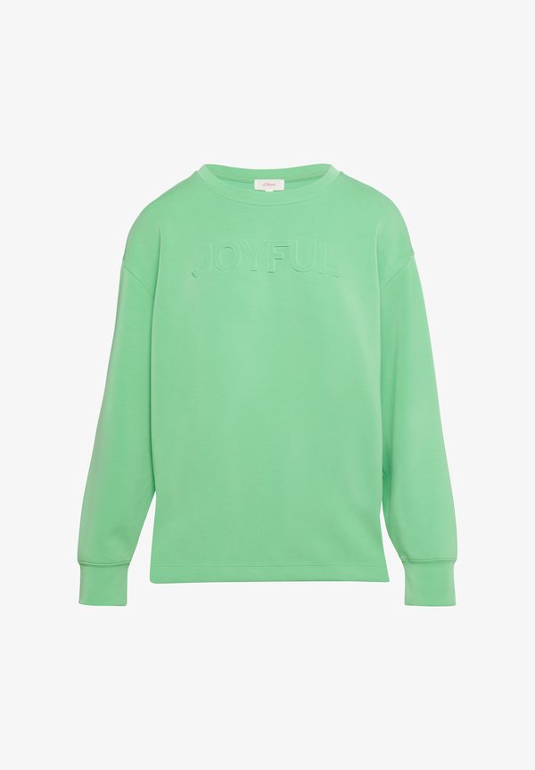 s.Oliver Sweatshirt - hellgrün