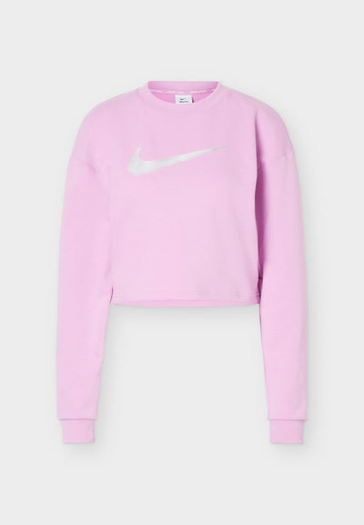 Nike Performance CREW - Sweatshirt - magenta/metallic silver-coloured/white