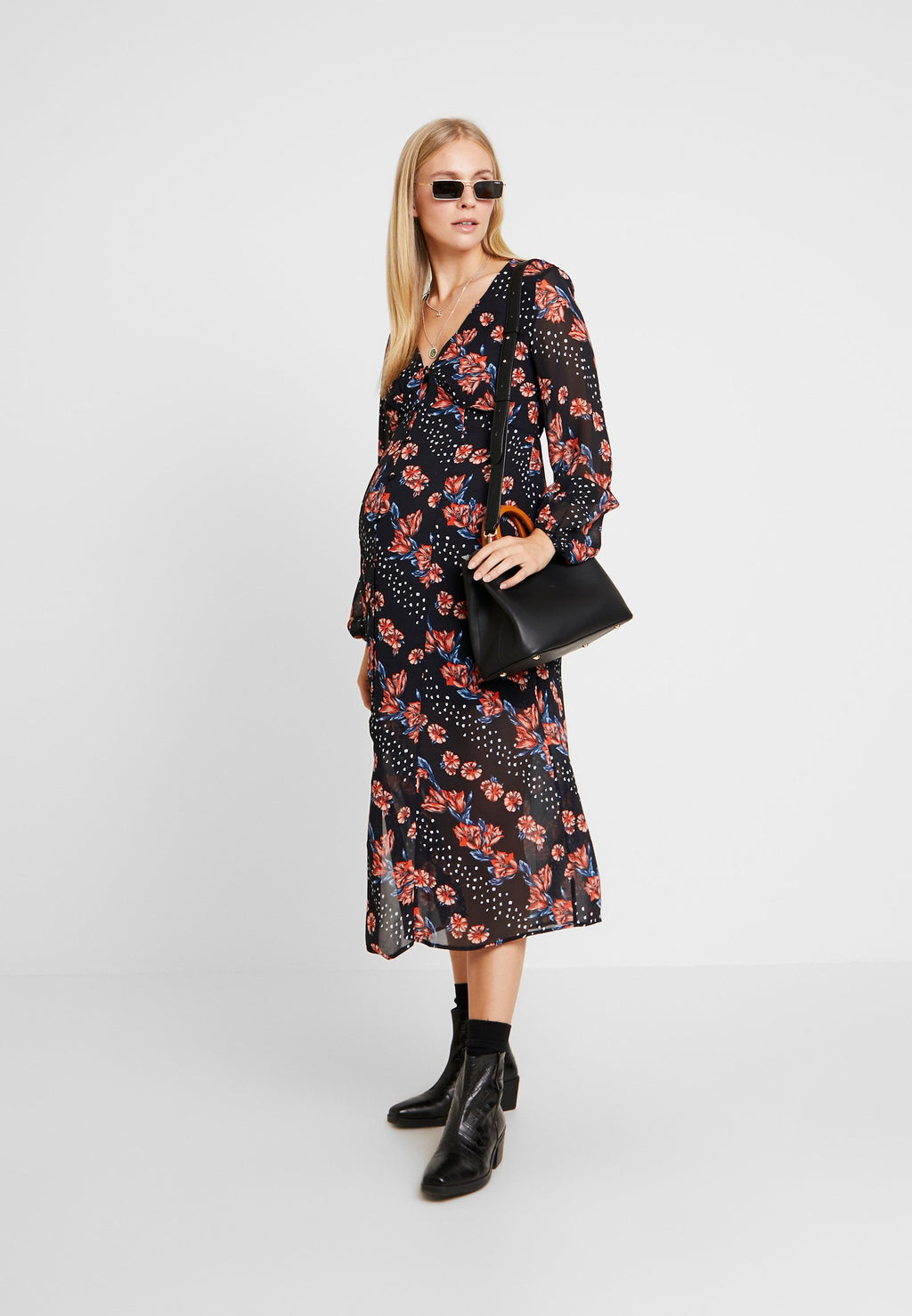 Topshop Maternity GLITCH FLORAL
