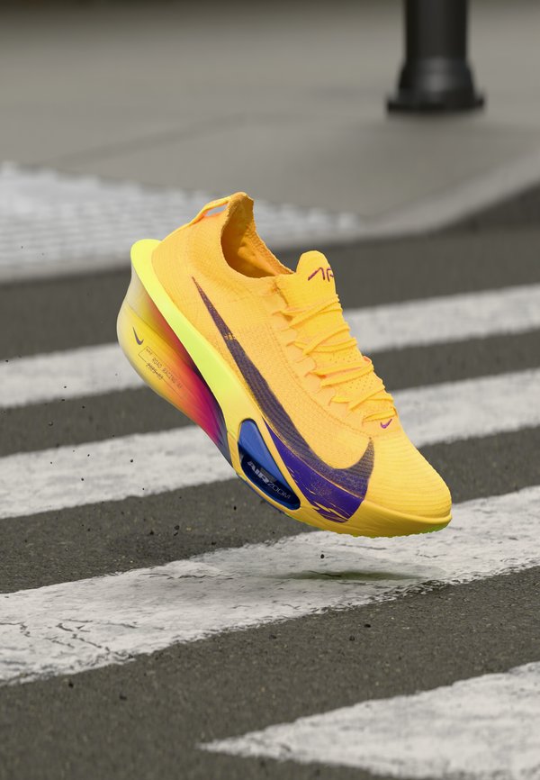 Nike Performance ALPHAFLY 3 - Road running shoes - laser orange/indigo burst/citron pulse/volt ice/vivid purple/sapphire