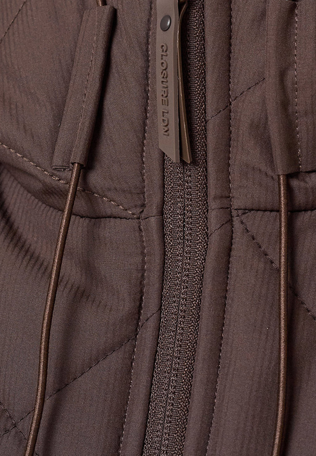 CLOSURE London DIAMOND QUILTED POCKET PUFFER