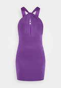 WAL G. BABE CUT OUT MINI DRESS