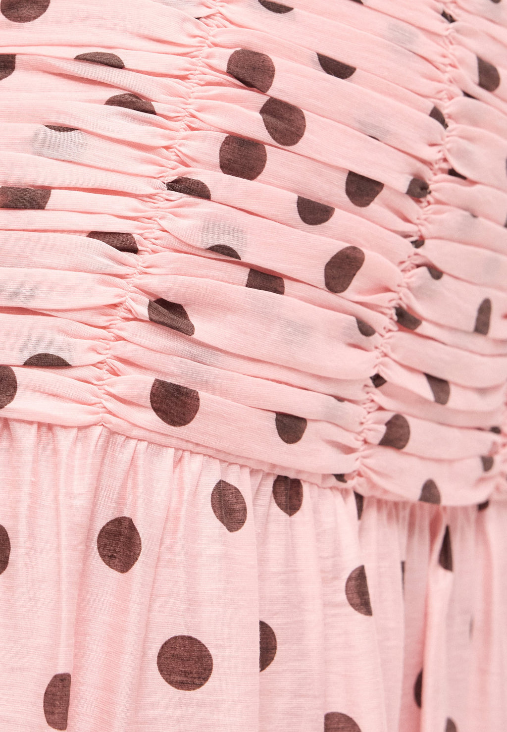 Forever New ROSELLA POLKA DOT RUCHED SKIRT