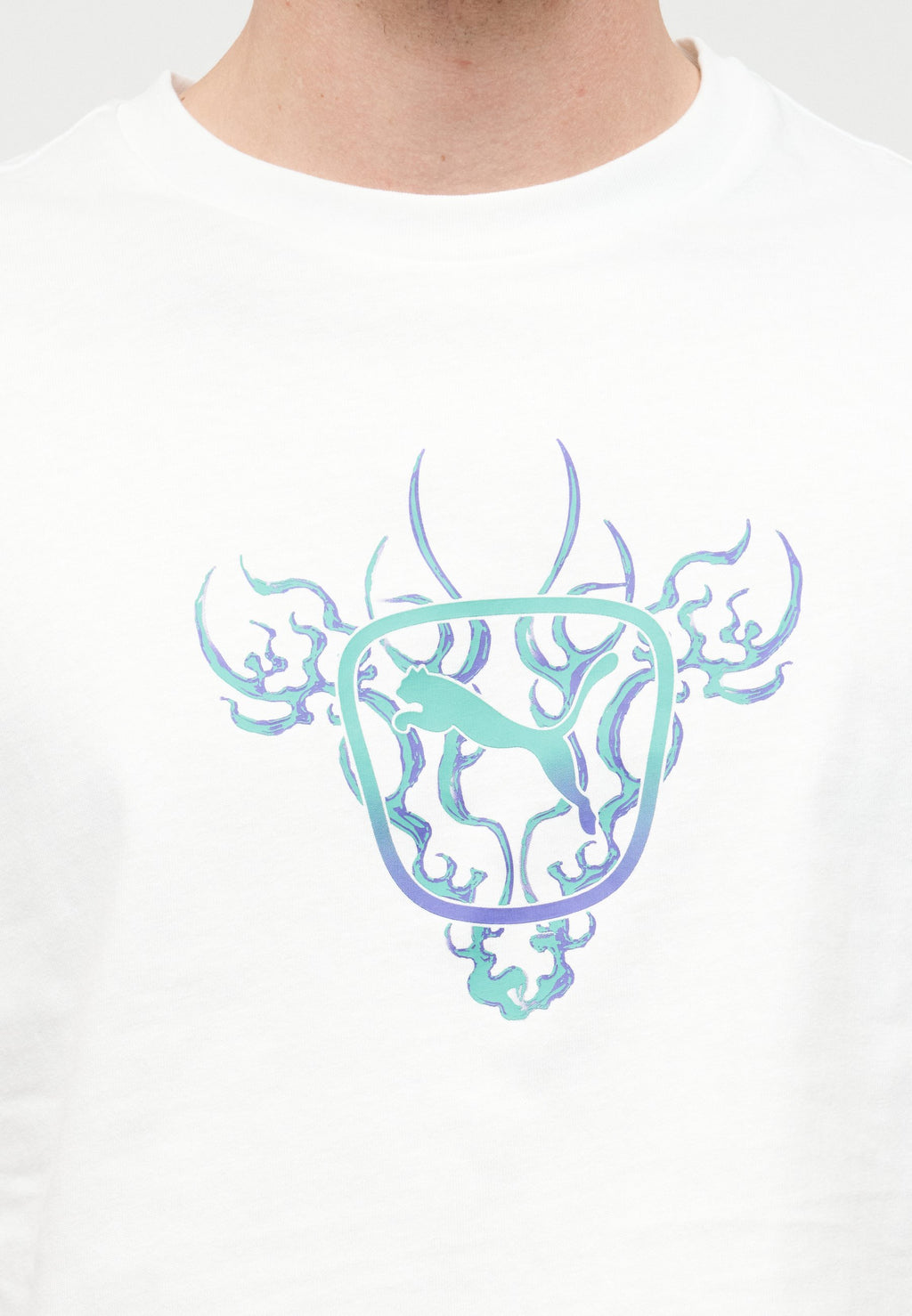 Puma BOXY GRAPHIC TEE UNISEX