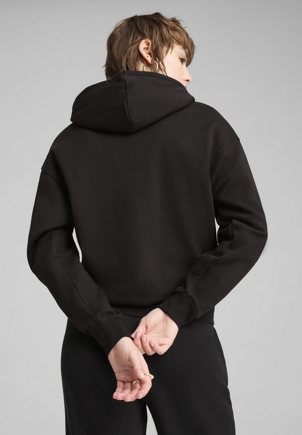 Puma ESSENTIALS SMALL LOGO COMFORT - Hoodie - black