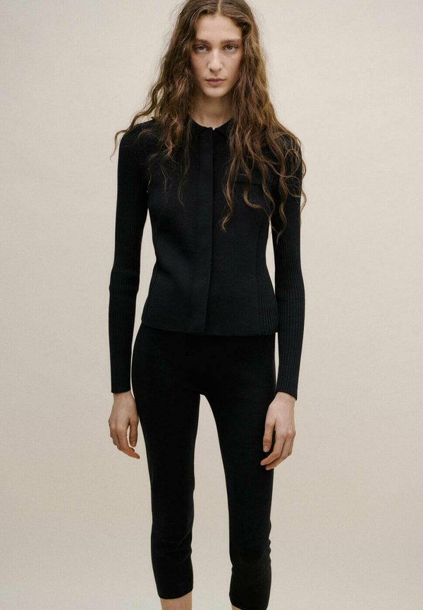 Mango Cardigan - black