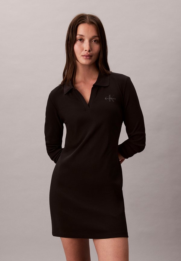 Calvin Klein Jeans MONOLOGO POLO MINI DRESS