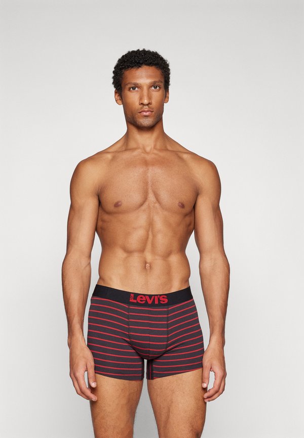 Levi's® VINTAGE STRIPE BOXER 2 PACK - Boxer briefs - red/black