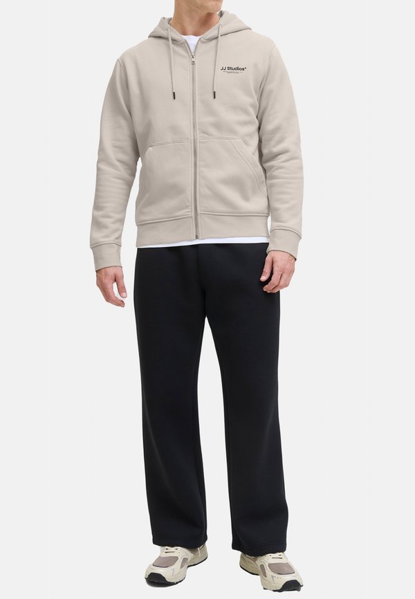 Jack & Jones 2 PACK - Zip-up sweatshirt - schwarz grau