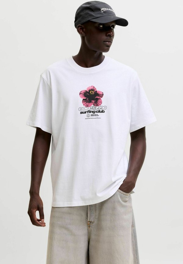 Jack & Jones T-SHIRT T-SHIRT - Print T-shirt - bright white