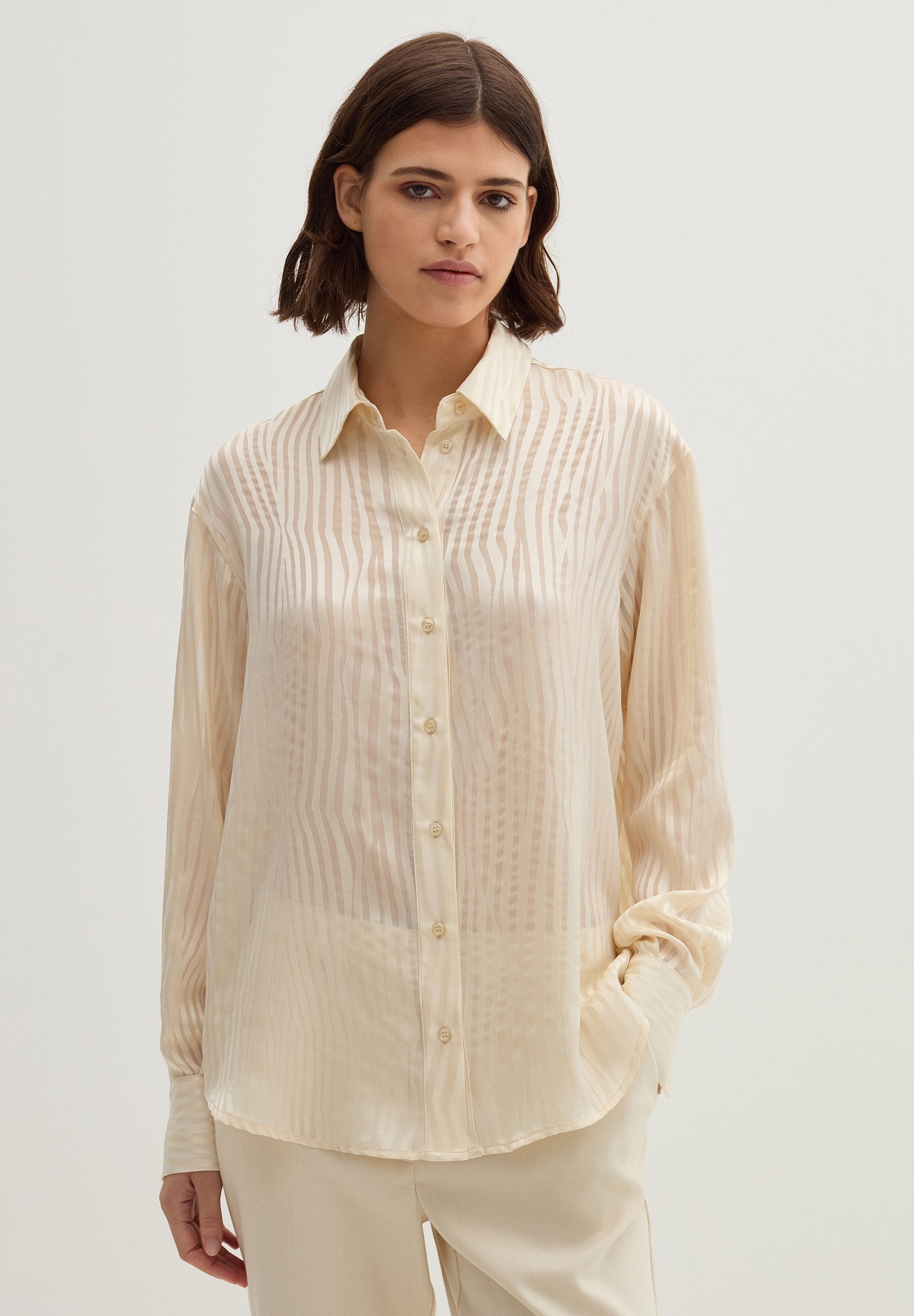 Stefanel WITH DEVORÉ ZEBRA DESIGN