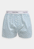 Calvin Klein Underwear TRAD - Boxer shorts - chalk/gulf blue