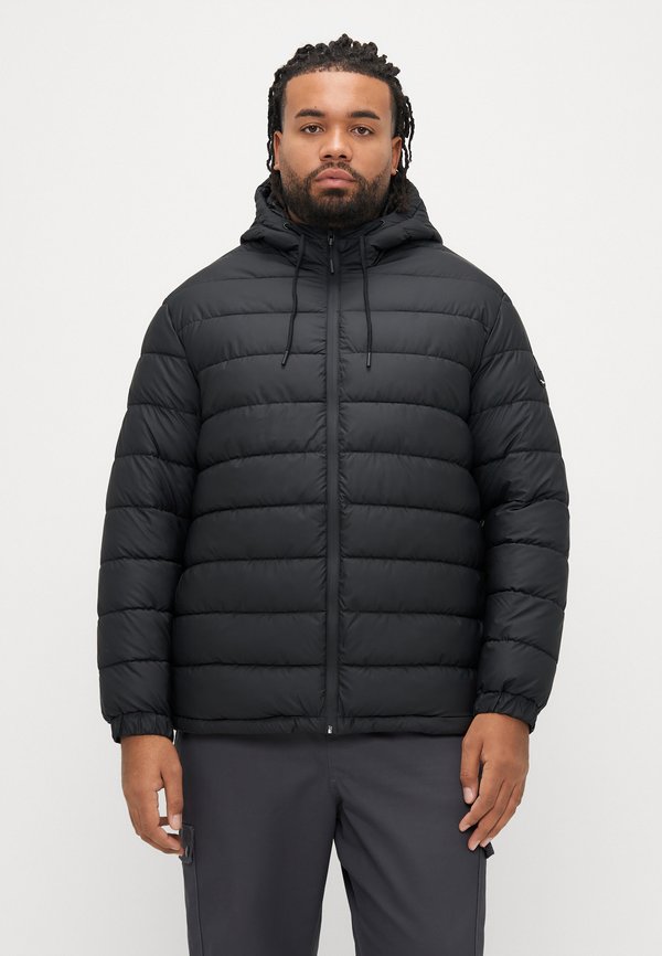 Jack & Jones Puffer Plus Size Puffer - Winter jacket - black