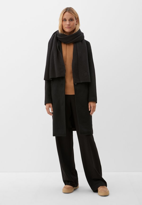 s.Oliver EN MAILLE DE MÉLANGÉE - Scarf - black