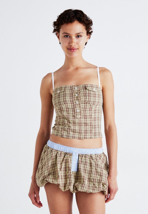 Jaded London CHECKED CORSET