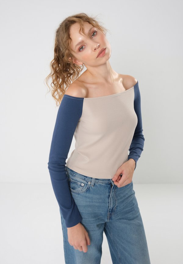 Even&Odd BARDOT WITH CONSTRAST SLEEVES