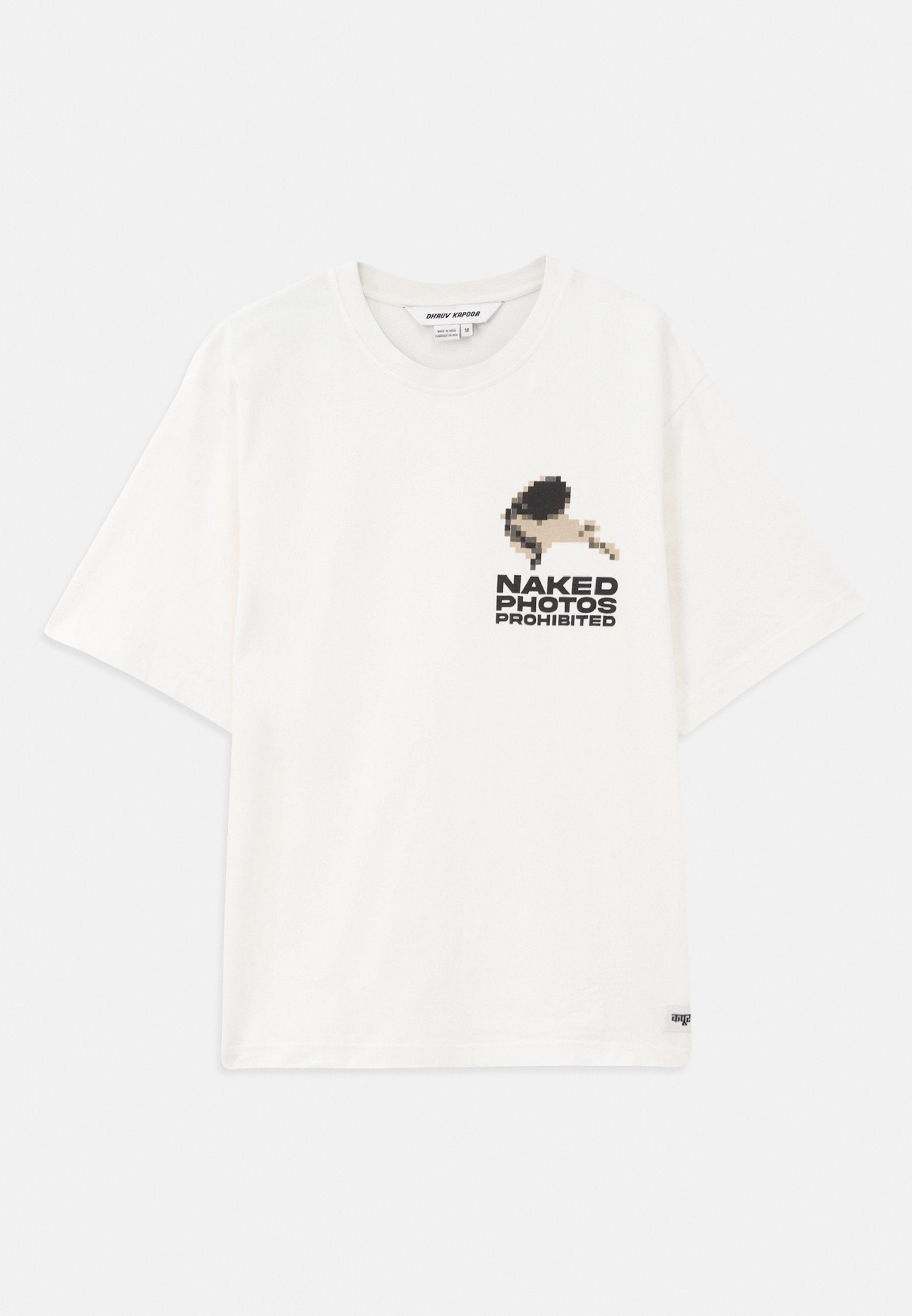 Dhruv Kapoor SIGNAGE HALF SLEEVES TEE