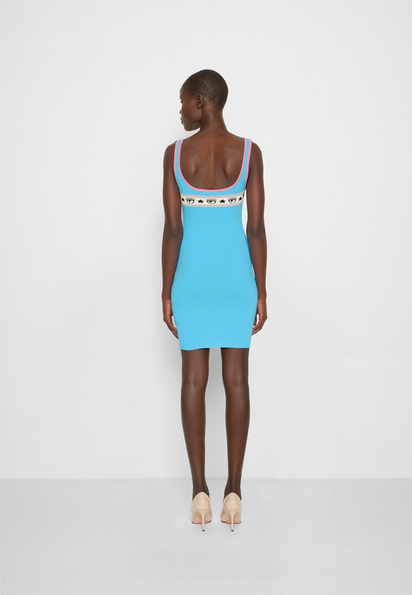 CHIARA FERRAGNI LOGOMANIA DRESS