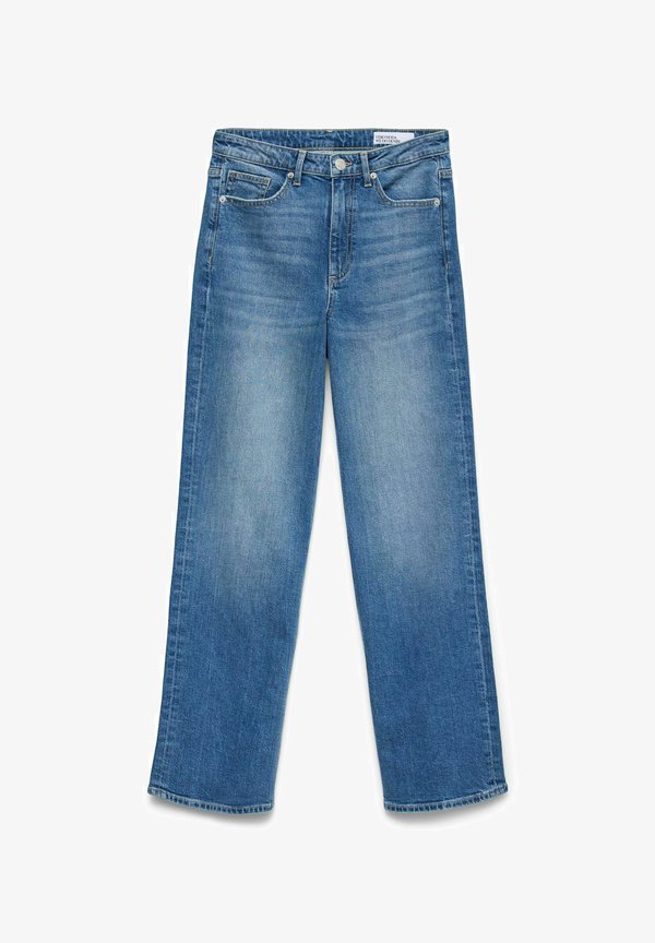 Vero Moda Wide-fit VMTESSA-STRETCH High rise Wide Leg Fit - Straight leg jeans - medium blue denim