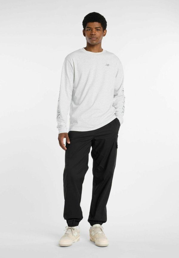 New Balance LONG SLEEVE - Sweatshirt - ash heather