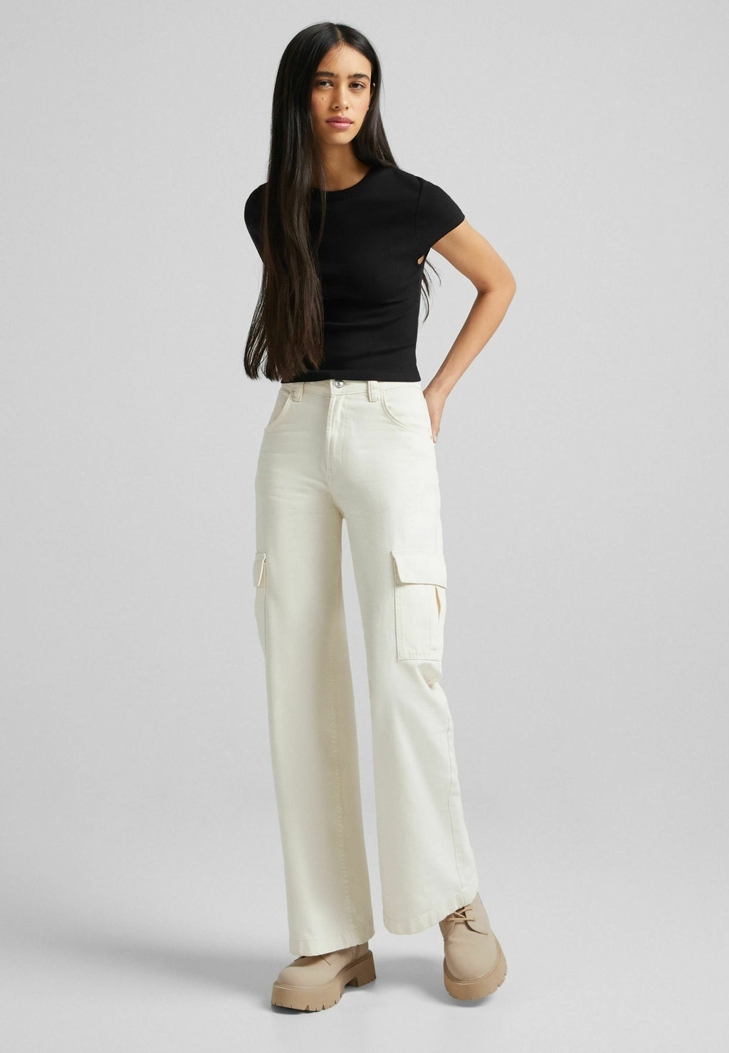 Bershka  SHORT SLEEVE