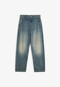 Bershka SKATER - Relaxed fit jeans - blue denim