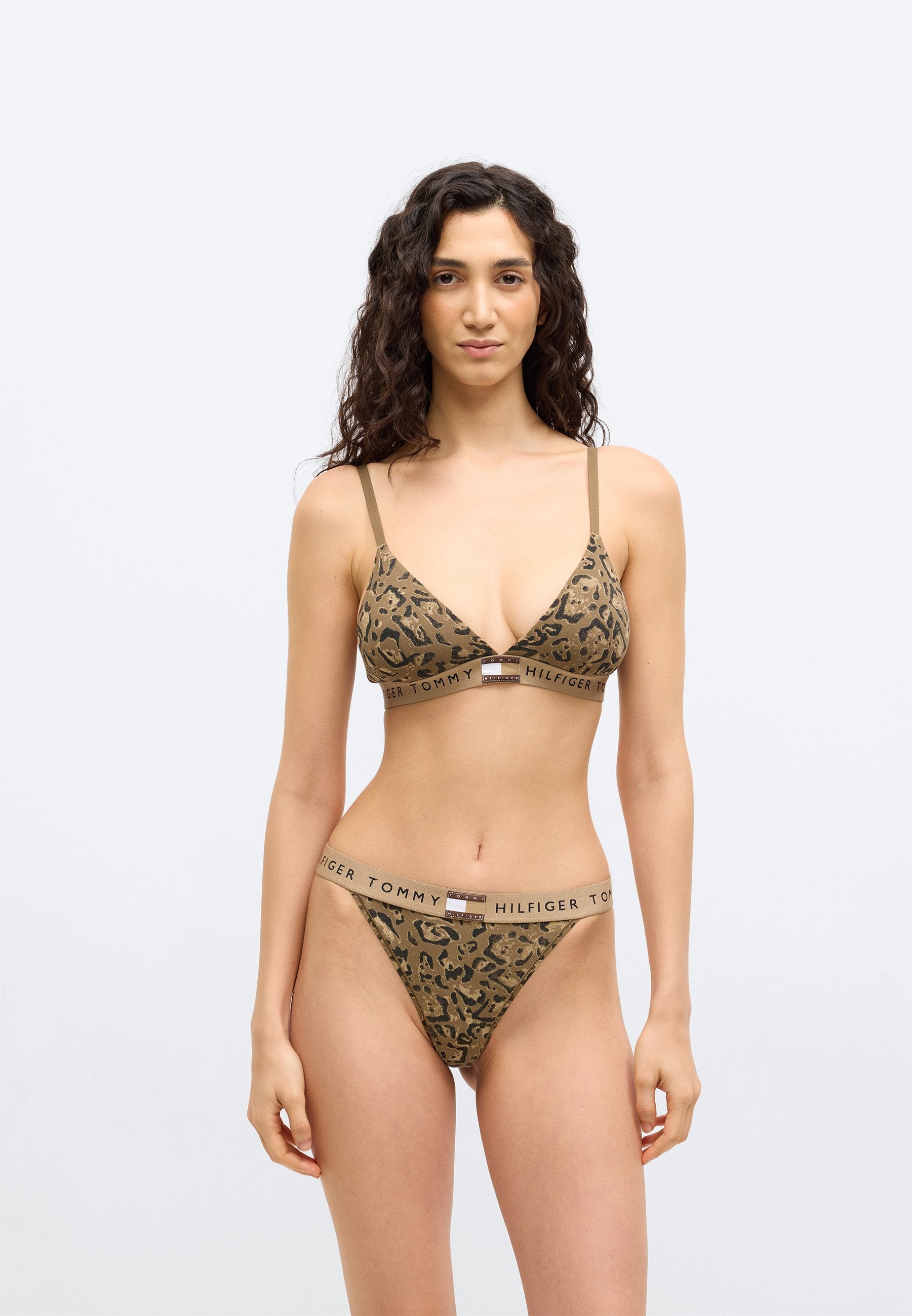HERITAGE PRINT REMOVABLE PADDING TRIANGLE BRA Media 6