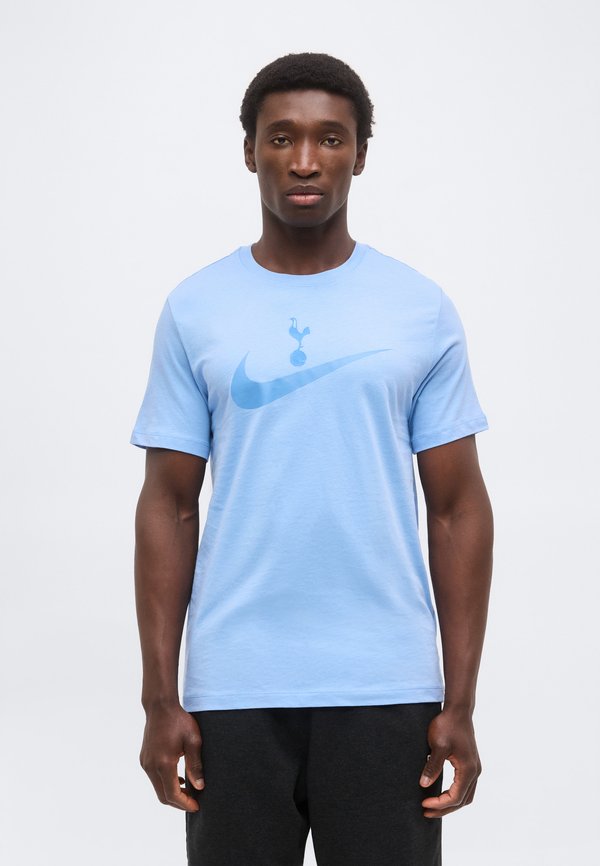 Nike Performance TOTTENHAM FC  CREST TEE - Club wear - light blue