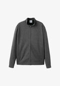 Mango Cardigan - mottled dark grey