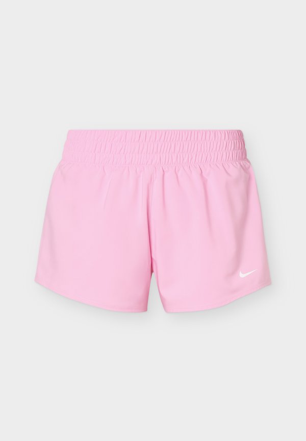 Nike Performance W NK ONE DF MR 3IN BR SHORT - Sports shorts - pink rise/white