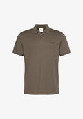 Calvin Klein SS SLIM SUPIMA ZIP POLO - Polo shirt - bungee cord
