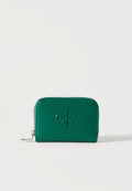 Calvin Klein BOLD MEDIUM ZIP AROUND - Wallet - enchanted forest